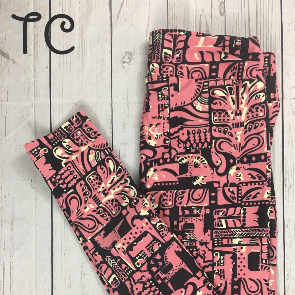 LuLaRoe Leggings Unique Print TC